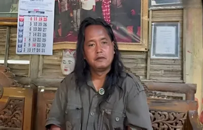 Kang Suroso, putra almarhum Mbah Harjo, penutur sejarah lisan keluarga.