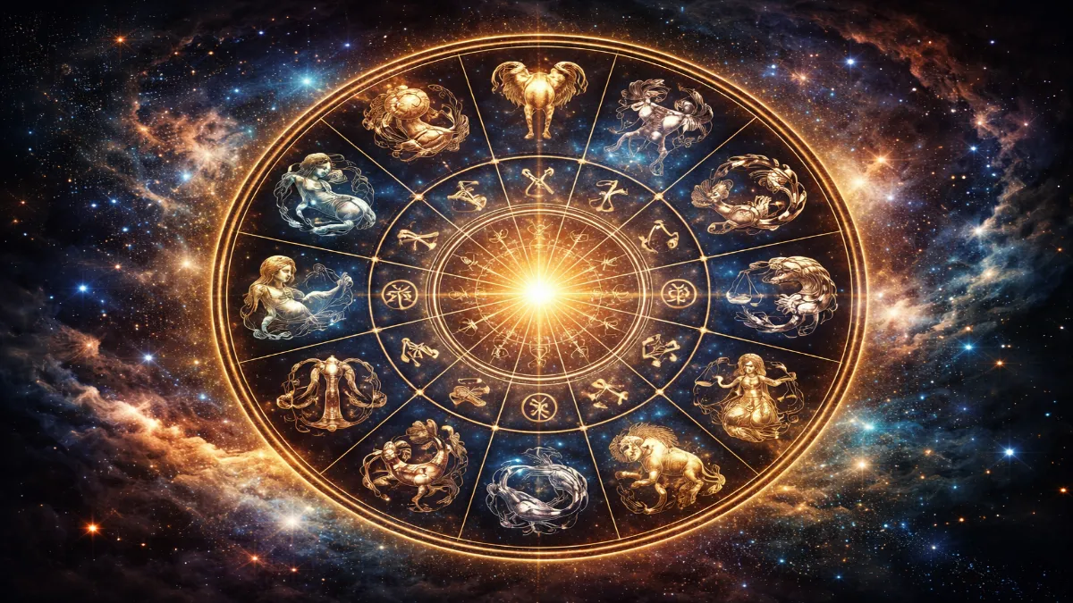 ilustrasi 12 zodiak dalam astrologi barat
