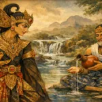 Ilustrasi budaya Jawa yang merefleksikan karakter dan nilai hidup dalam weton Senin Pon