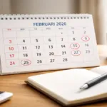 Kalender Februari 2026 digunakan sebagai penentuan hari baik